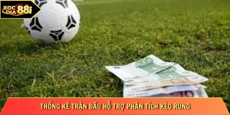 Thống kê trận đấu hỗ trợ phân tích kèo rung